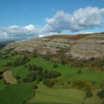 *Eglwyseg Escarpment from Moel Morfydd