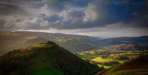 Gwaith ffordd – Moel Famau