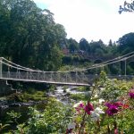 Chain Bridge in summer