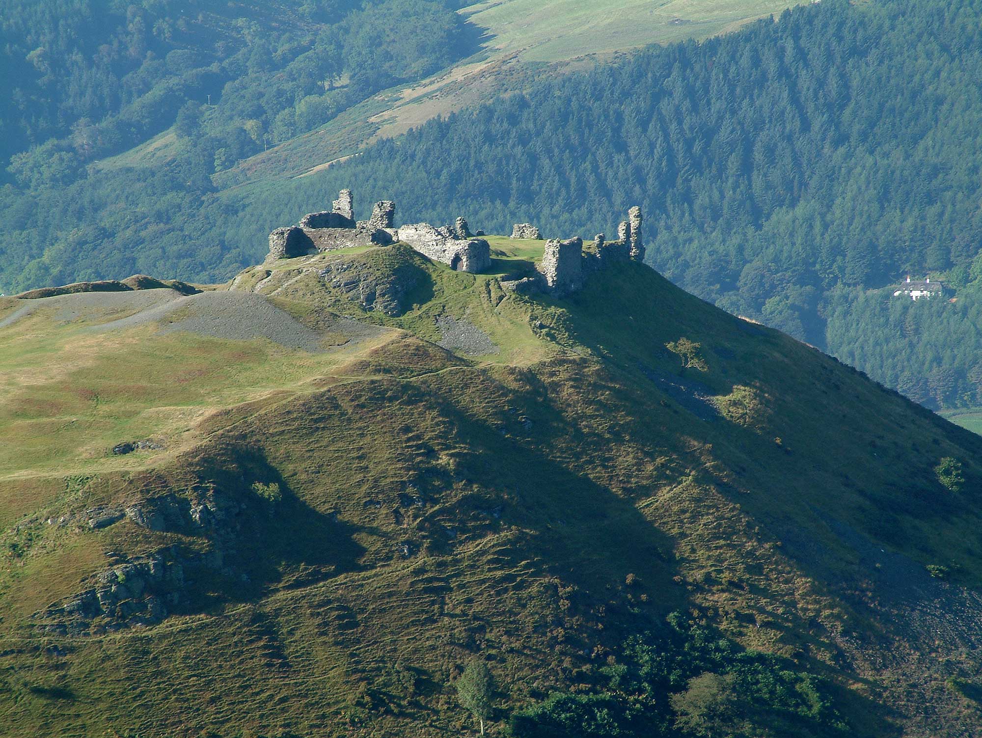 Dinas Brân hillfort