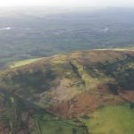 Penycloddiau Hillfort from the air