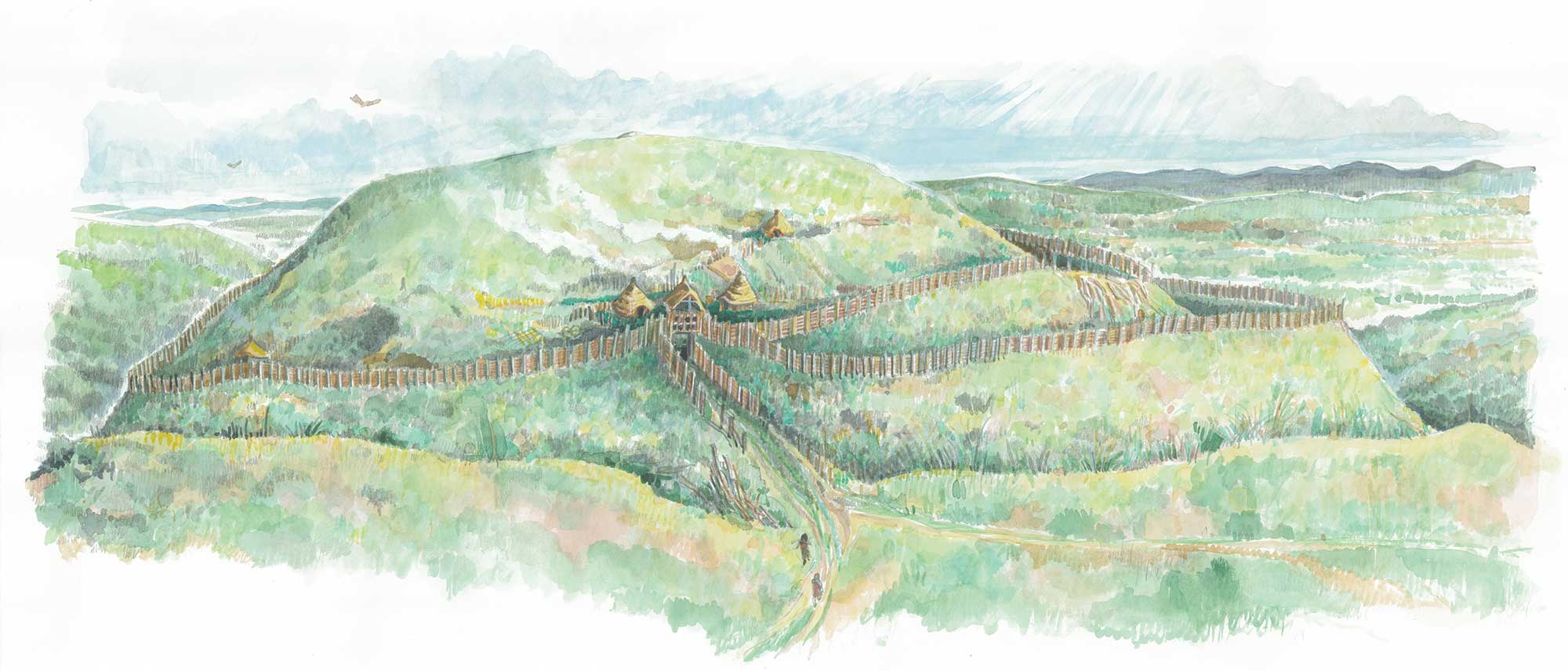 illustration of moel arthur