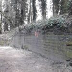 Glyn Valley Tramway Wharf Wall - Wal Tramffordd Cei Dyffryn Glyn