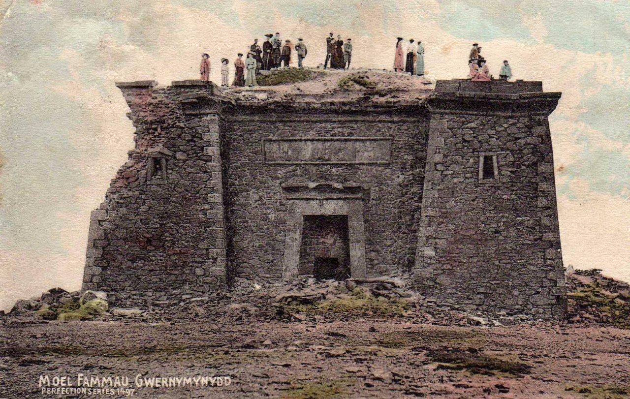 Jubilee Tower in the Clwydian Range