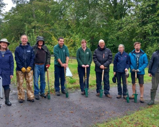 volunteers at Plas Newydd