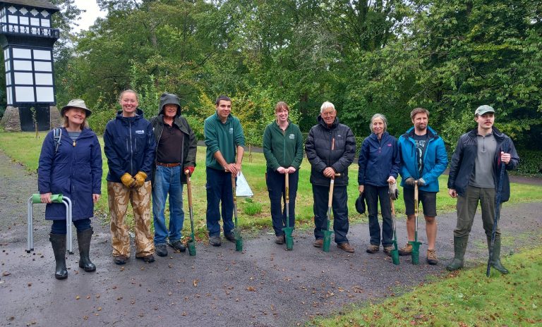 volunteers at Plas Newydd