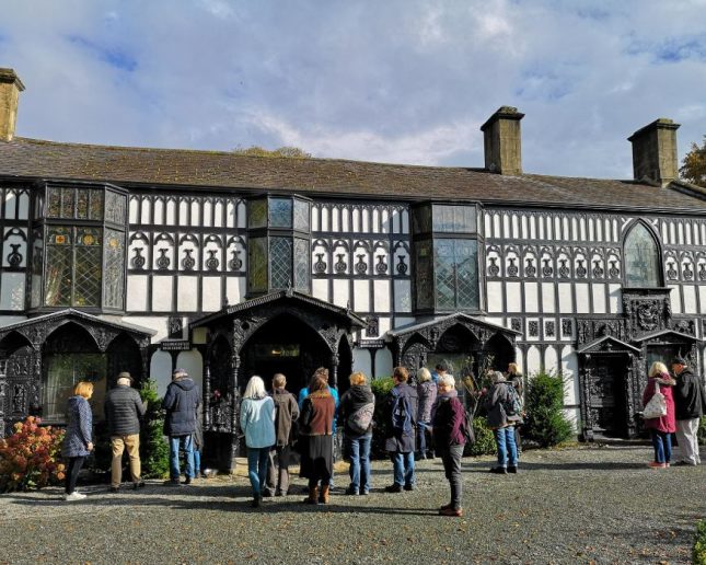 Visitors at Plas Newydd