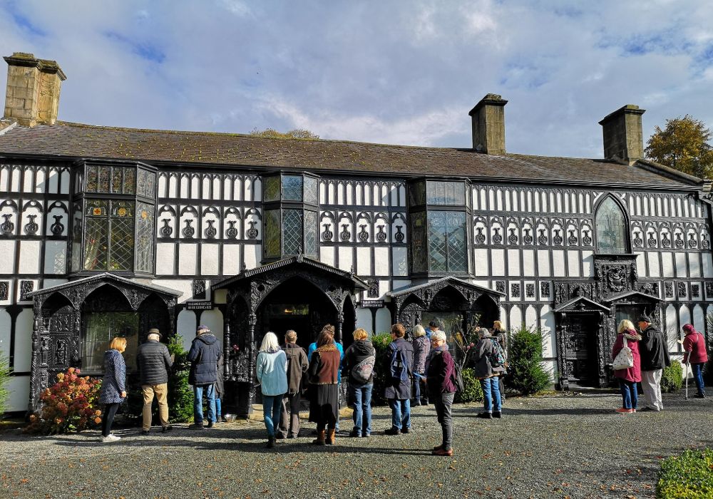 Visitors at Plas Newydd