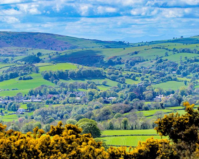 panorama of Nannerch and Tremeirchion