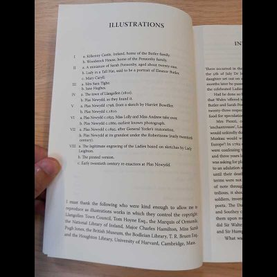 The Ladies of Llangollen book illustrations