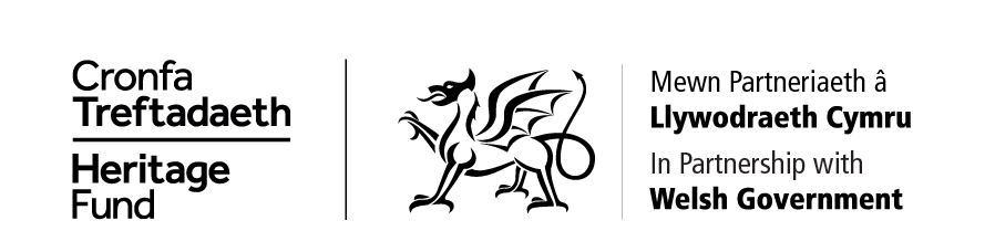 Heritage Lottery Fund and Welsh Government logo